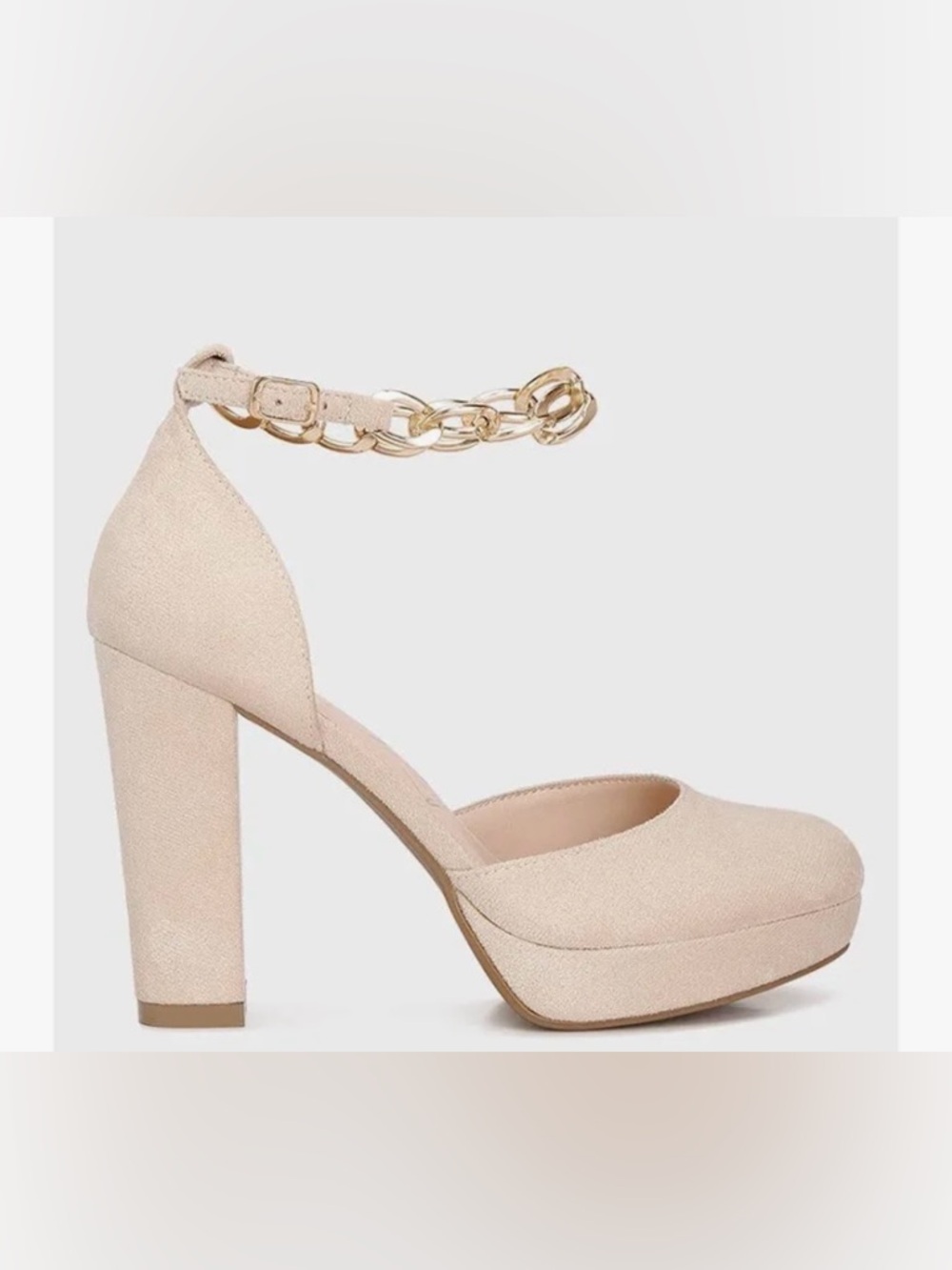 London Rag Women's Inigo
Interchangeable Ankle Strap Platform
Sandals - Picture 6 of 7